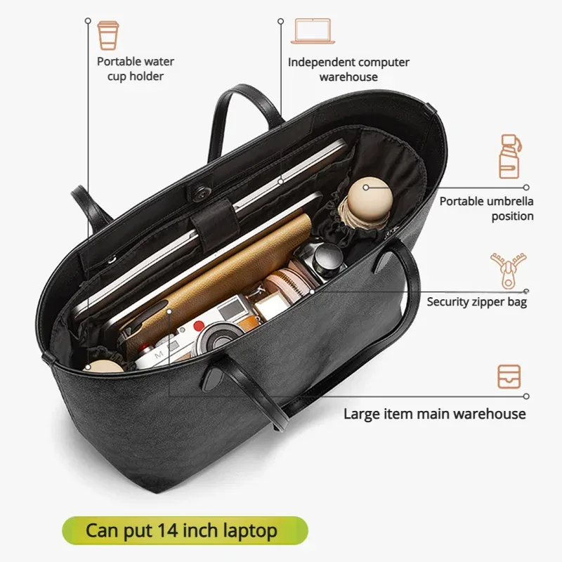 sac organisateur insérer pour entraîneur city33, fourre-tout durable et étanche, rangement d'ordinateur en nylon, sac de modification intérieure, accessoires