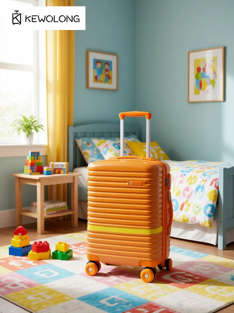 nouvelle valise spinner aux couleurs vives 20/25/29 pouces, bagage rigide grande capacité avec serrure tsa et 4 roues silencieuses