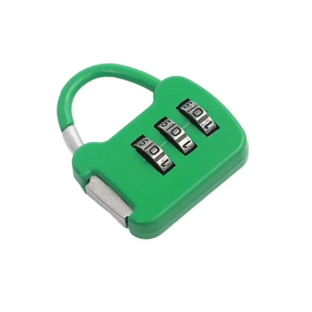 cadenas verrouiller métal code numérique portable pratique marron dore rose orange voyage petite taille