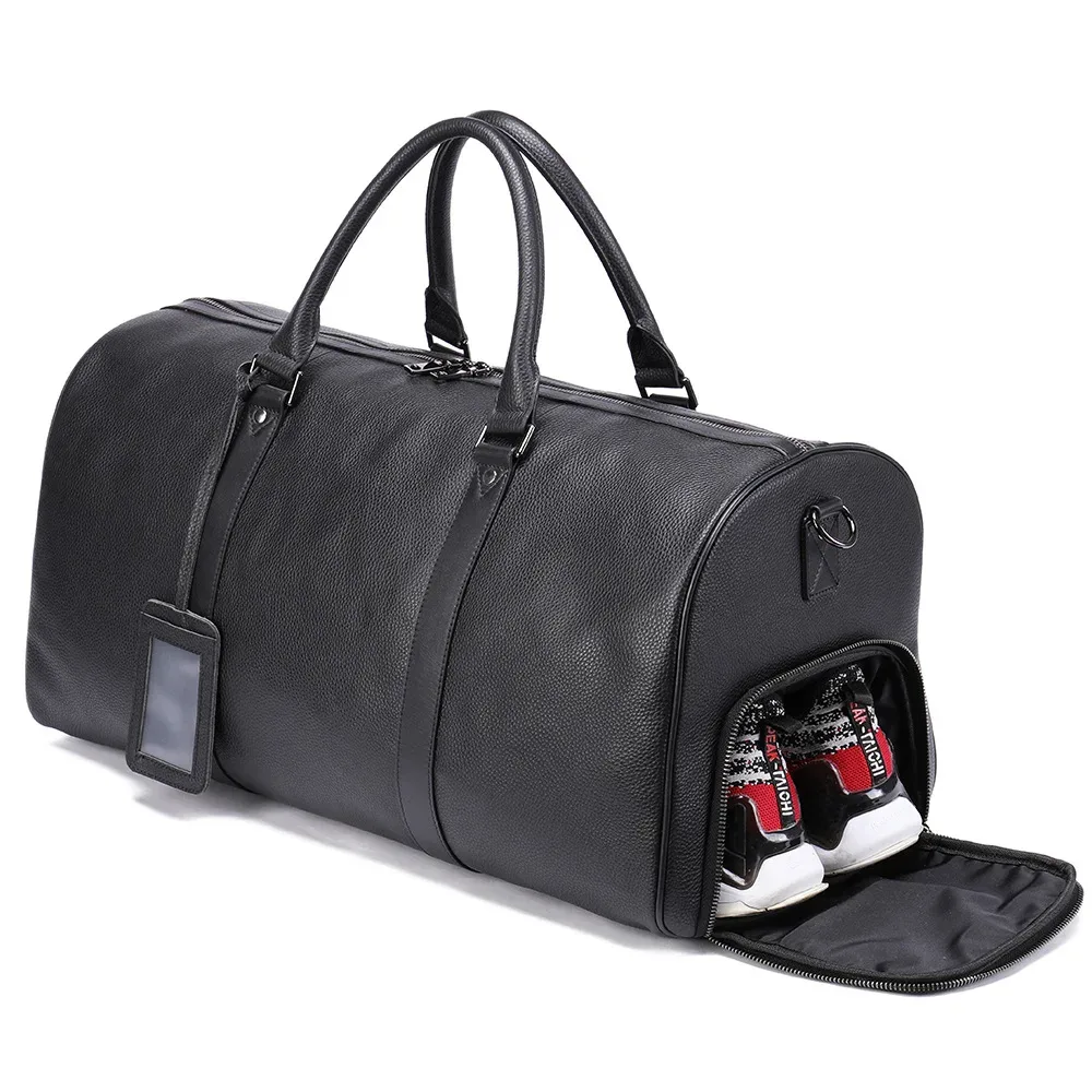 sac de voyage de grande capacité pour hommes, sac à bagages pour le week-end, sac à main pour voyage d'affaires, sac de rangement pour déménagement