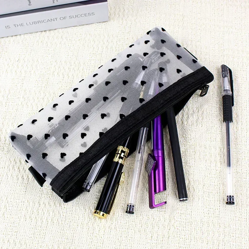 étui de voyage pour pinceaux de maquillage, trousse de toilette cosmétique, organisateur pour hommes et femmes, outils de beauté, pochette en maille à fermeture éclair, accessoires de rangement de lavage