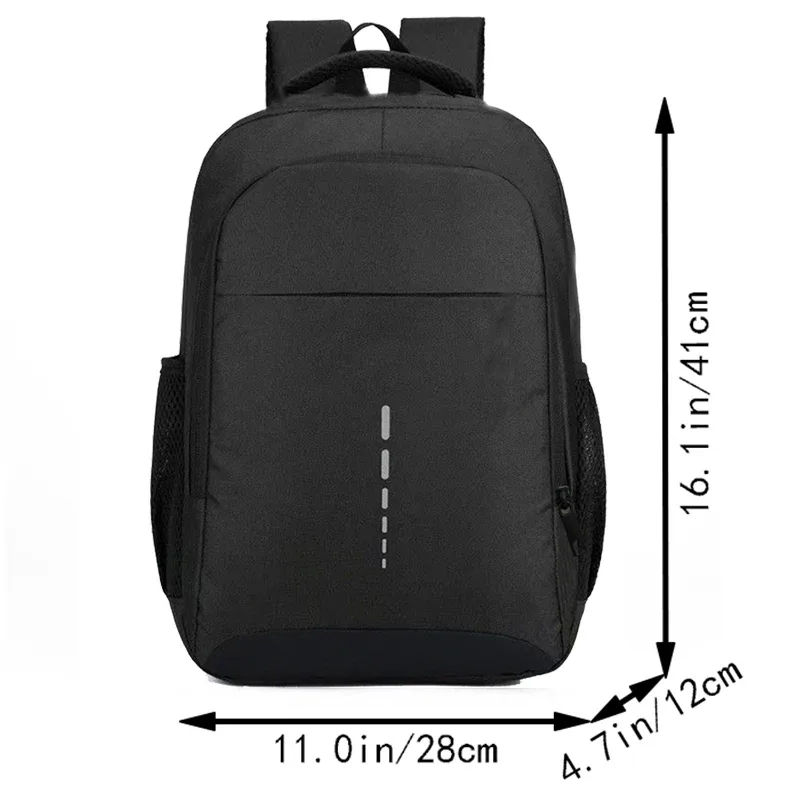 sac à dos élégant, unisexe, avec compartiment pour ordinateur portable, plusieurs poches, durable et léger, idéal pour les affaires, les voyages scolaires et les déplacements quotidiens.
