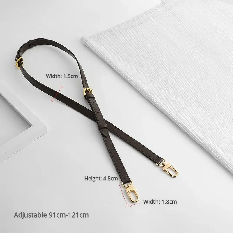 sangle d'épaule à carreaux pour sac pour femme, sangle de sac à bandoulière en cuir de vachette de première qualité, durable et tendance, accessoires de sac