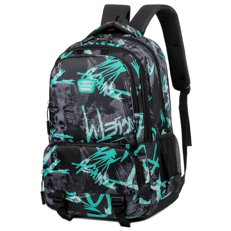nouveau sac à dos en tissu oxford pour hommes et femmes, sac à dos de voyage à motifs camouflage, sacs pour collège, lycée et école primaire.