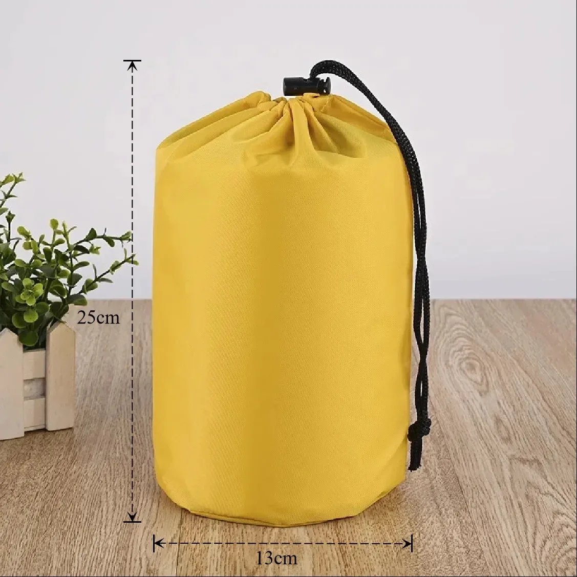 sac de rangement en tissu oxford à cordon pratique, en nylon, étanche à la poussière et au soleil, sac d'emballage, sac de rangement portable universel