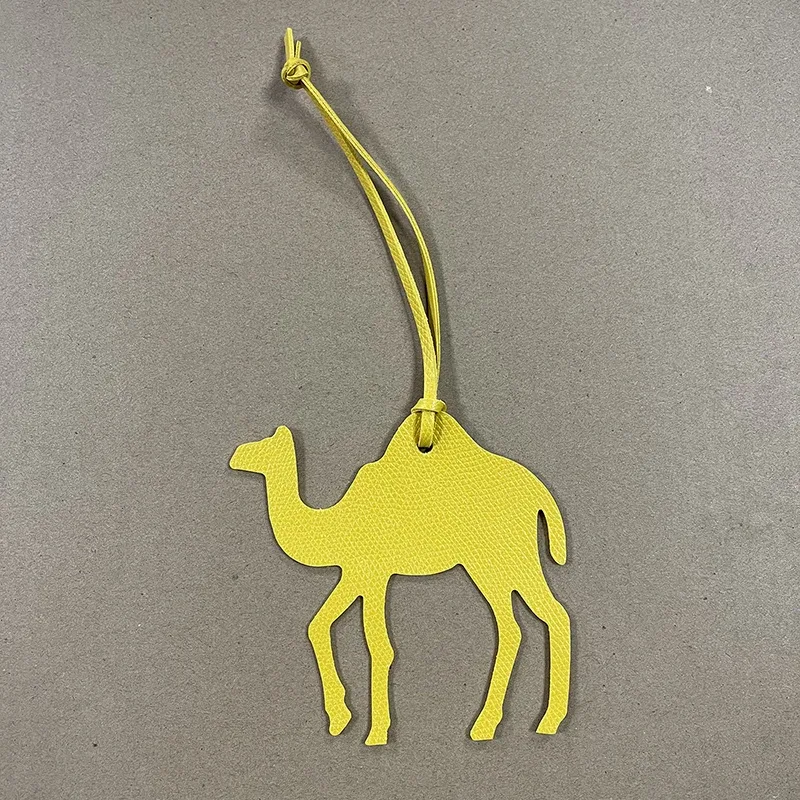 pendentif chameau personnalisé en cuir pu pour femme, carte d'arabie saoudite, date, palmier, porte-clés, sac à dos, breloques