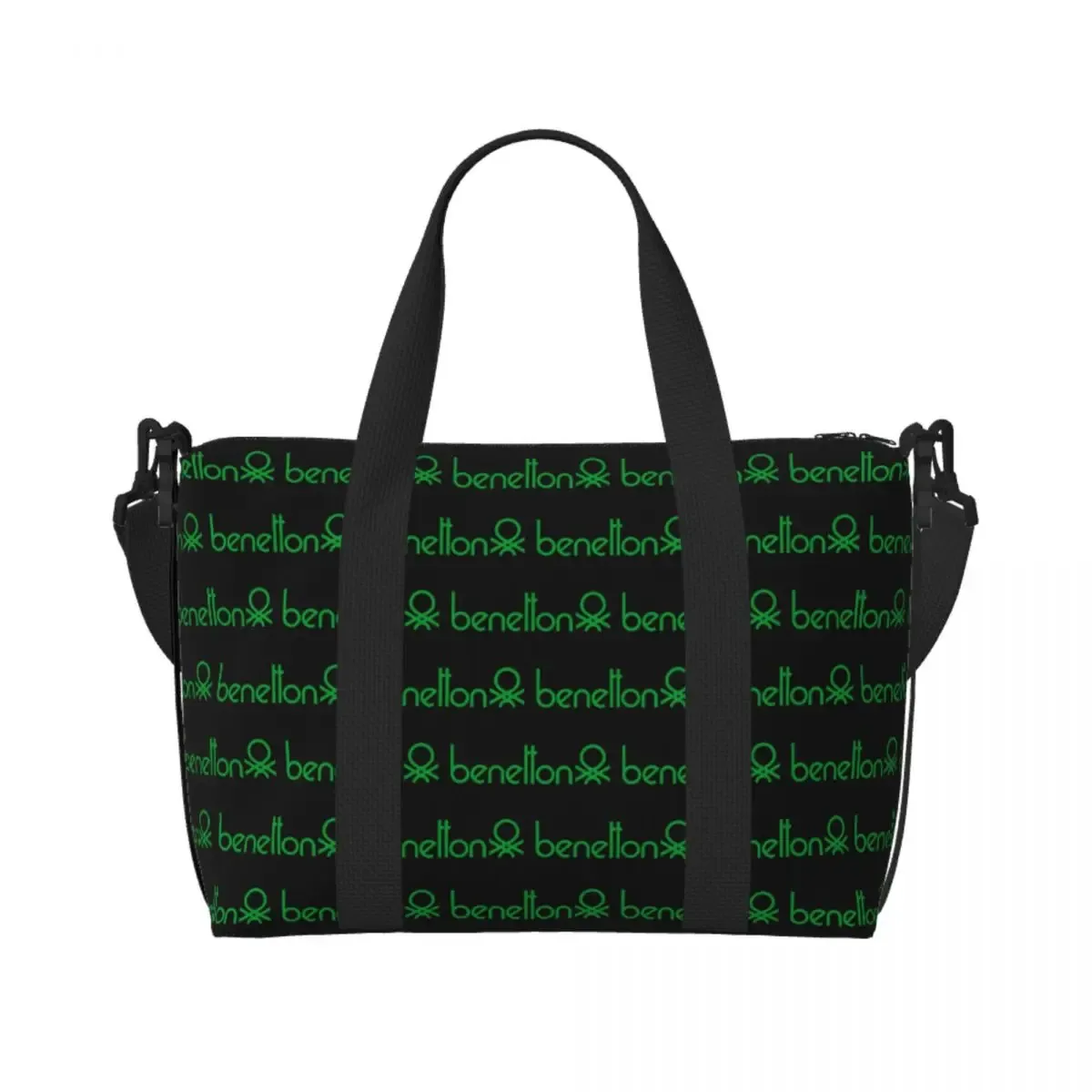 sac de voyage de plage united colors of benetton, fourre-tout de grande capacité pour salle de sport, yoga, sac à bandoulière de shopping pour femmes
