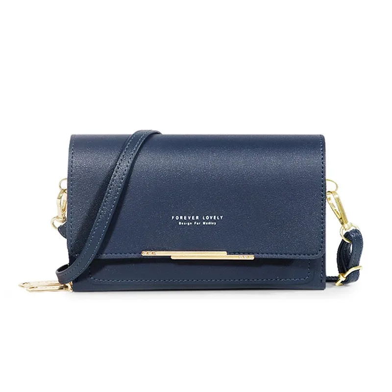 portefeuille coréen pour femmes, sac à main multi-cartes, grande capacité, sac à bandoulière décontracté, paquet de téléphone portable, nouveau style à la mode