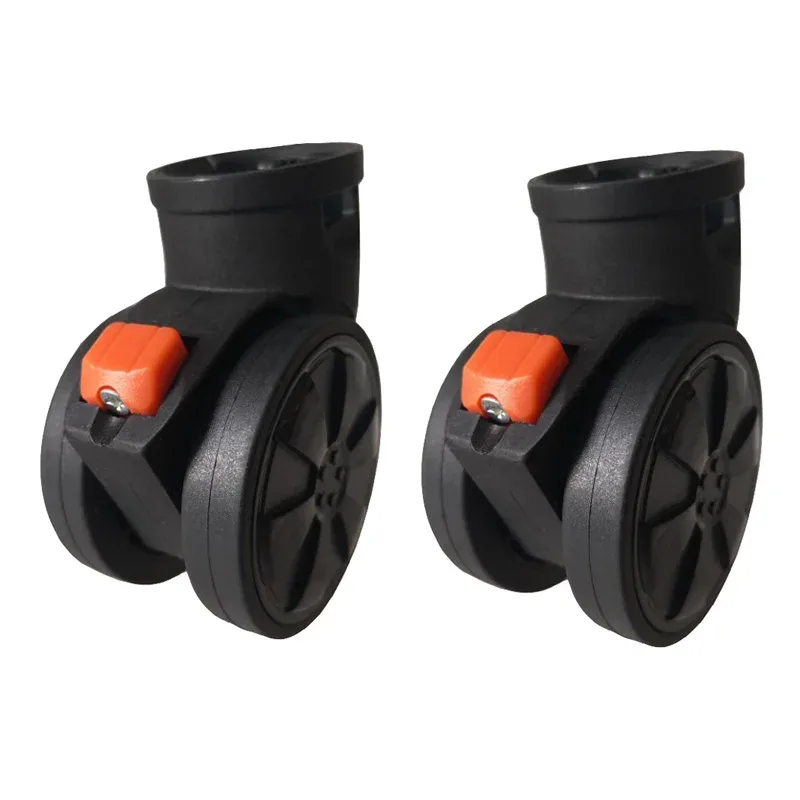 roues universelles amovibles plastique noires métalliques accessoires remplacement bagages pièces réparation travail atelier voyage modification valises