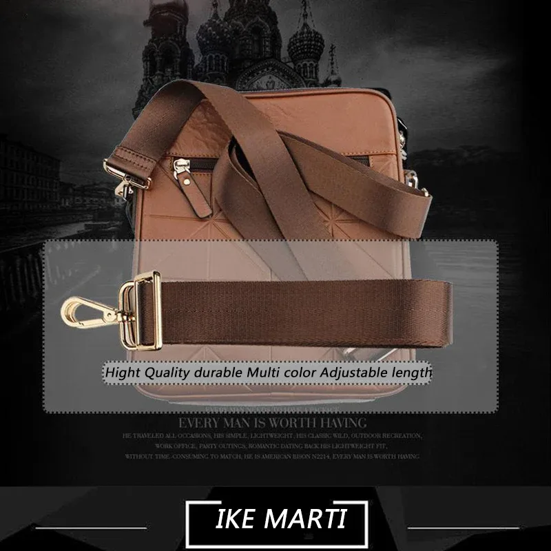 sangle de remplacement pour sac à bandoulière, 80-140cm, pour porte-documents pour hommes, sacs à bandoulière réglables, accessoires de sac noir pour femmes