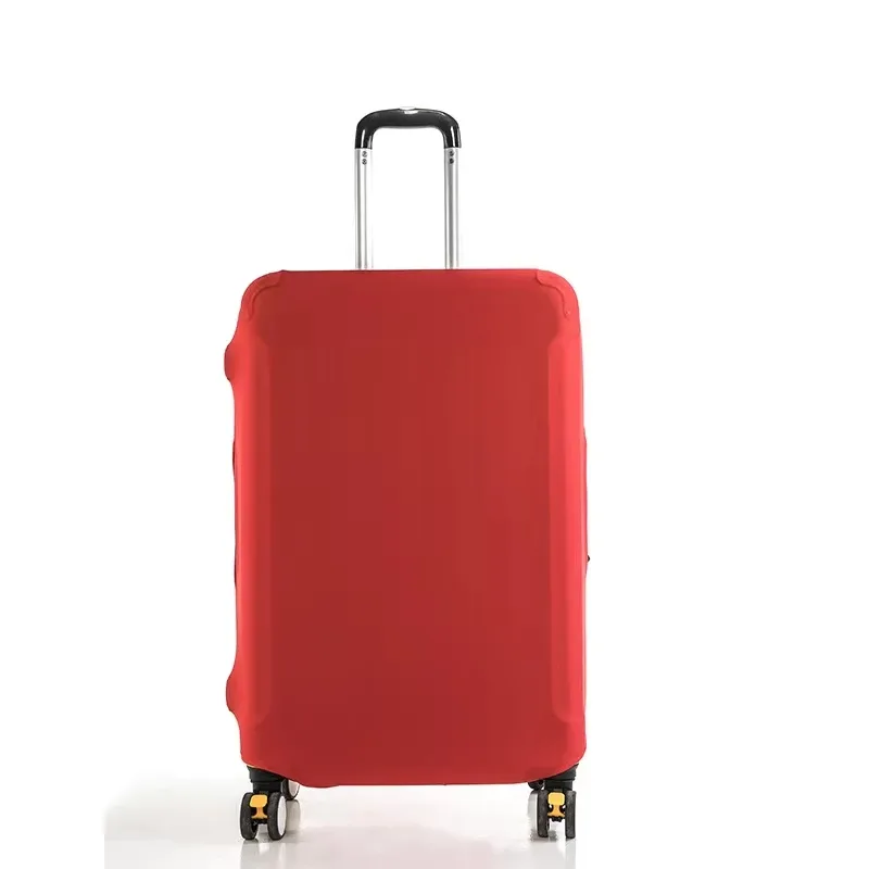 housse de protection pour valise de voyage, housse de protection pour bagages, couleur unie, adaptée aux valises de 18 à 28 pouces