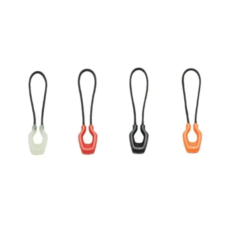 tirette de fermeture éclair lumineuse pour sac de voyage, anti-perte, rallonge de fermeture éclair, tête de curseur pour sac à dos de tente, remplacement de la boucle de corde, pendentif