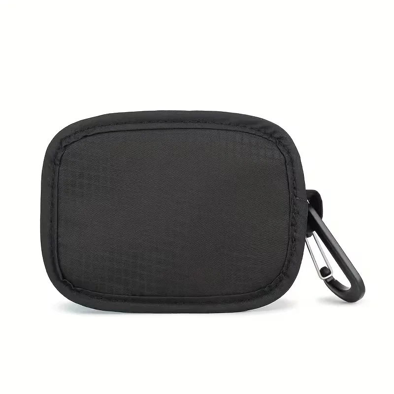 portefeuille lecteur de cartes antivol rfid, clip de ceinture léger et invisible, petit sac anti-démagnétisation, clip invisible, sac de voyage