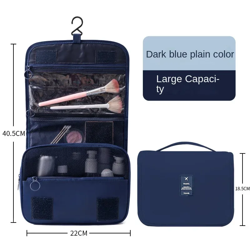 maquillage pour les femmes pliable voyage cosmétique organisateur sacs oxford étanche grande capacité salle de bain sac à main coréen sac fourre-tout nouveau