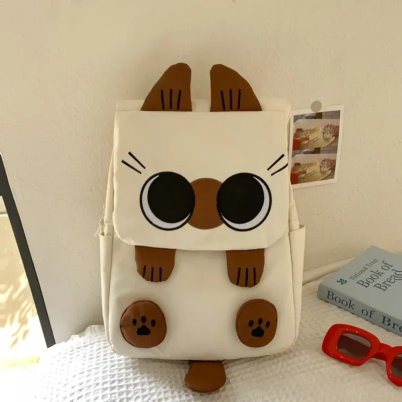 sac à dos kawaii kitty pour étudiants, sac d'école, sac à dos de dessin animé, sac à dos pour ordinateur portable, sac à dos de voyage en plein air pour garçons et filles, cadeaux