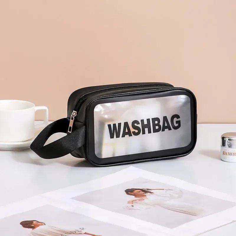 sac de toilette imperméable à double couche pour femmes, organiseur de maquillage de voyage, grand sac de toilette pour la maison