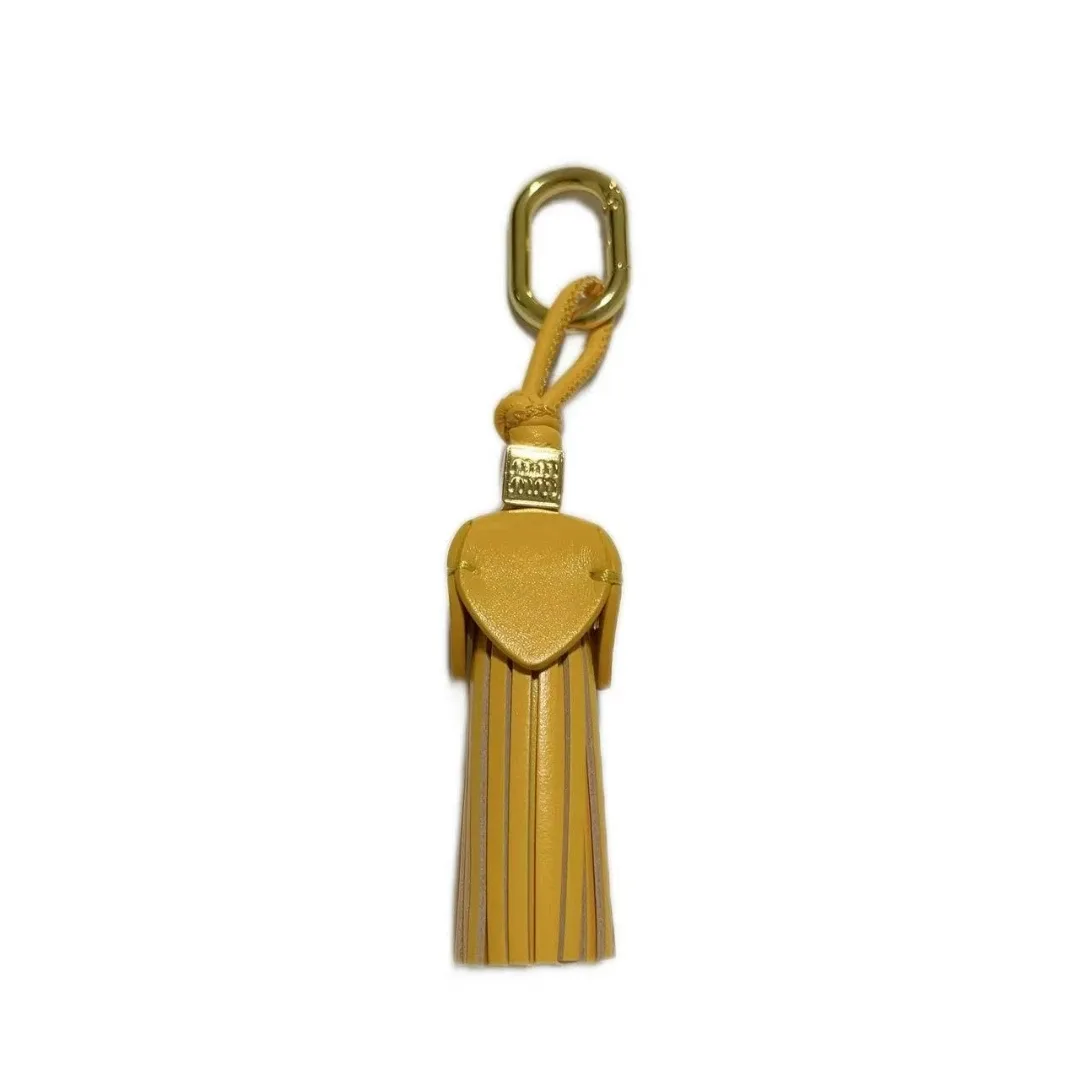 nouveau cuir gland belle fleur pendentif sac charme suspendu décoration ornement pour sac à main design sac à dos voiture sac à main porte-clés