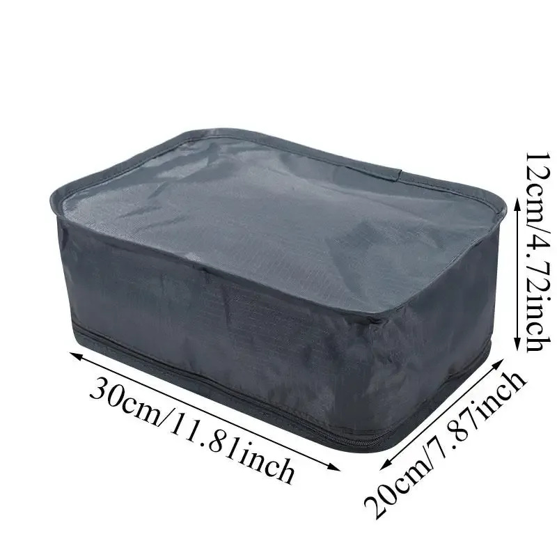 sac de rangement de voyage compressible et étanche, organisateur de bagages portable, pochette pour valise, pour l'organisation des vêtements et des articles de toilette, 1/3 pièces