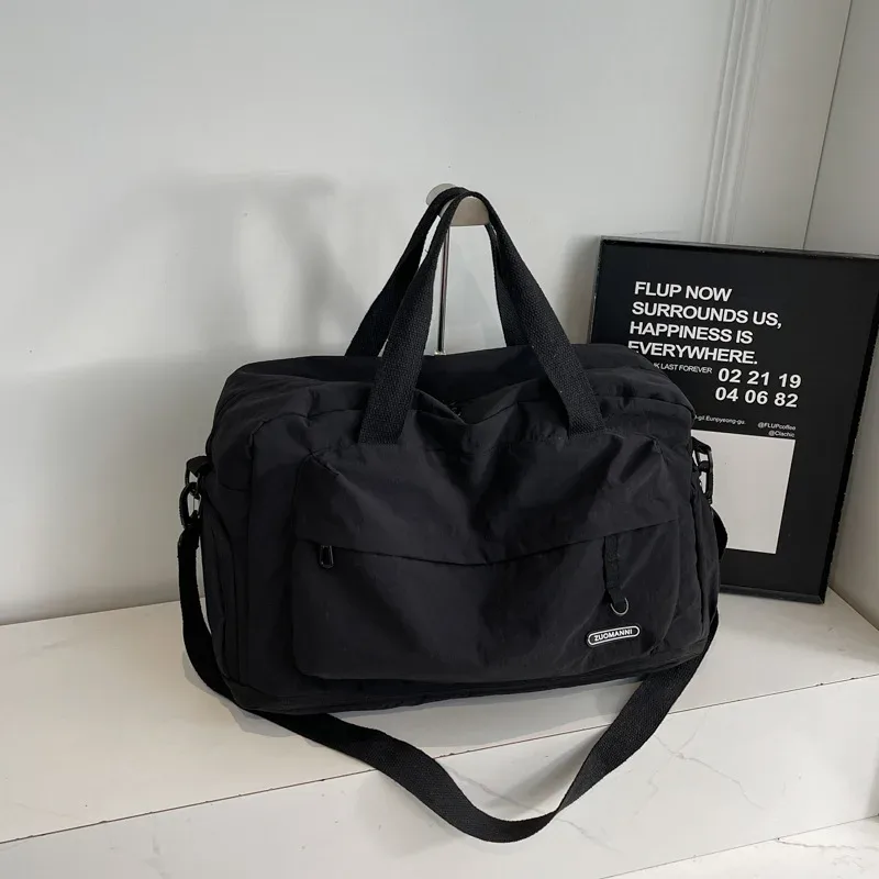 sac de voyage grande capacité pour courts séjours, unisexe, léger, sac bandoulière pour voyages d'affaires, sac de sport et de fitness imperméable