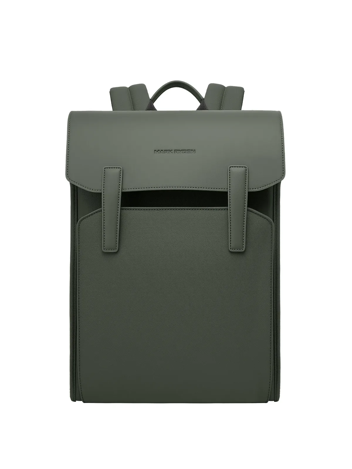 sac à dos en cuir noir classique mark ryden pour le travail, sac pour ordinateur portable 15,6 pouces, sac imperméable, sacs d'école, sacs à dos d'affaires pour hommes