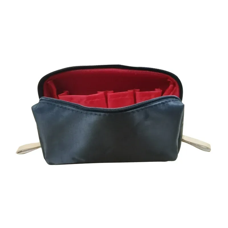 sac de maquillage portable pour femmes, 1 pièce, sac à cosmétiques, pochette de rangement pour pièces de monnaie, mini sac à rouge à lèvres, petit sac de toilette
