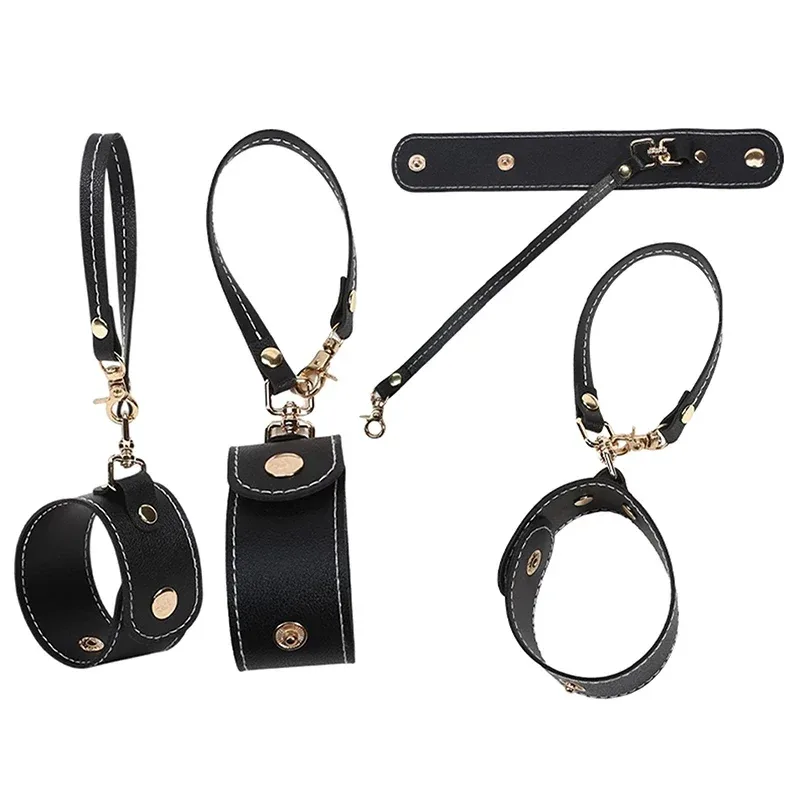 Porte-gant et écharpe en cuir PU, multifonctionnel, tendance, sangle, voyage en plein air, randonnée, escalade, sac à dos, Clip de chapeau, Clip de rangement pour serviettes