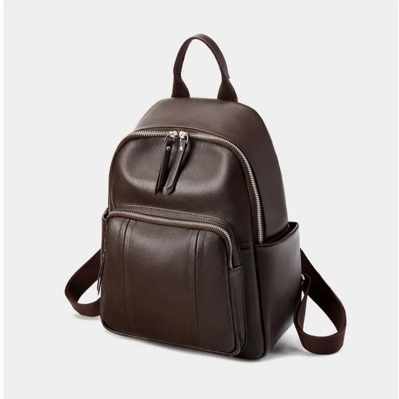 xmessun nouveaux sacs à dos en cuir souple pour femmes, sac à bandoulière de voyage de haute qualité au design européen et américain, a644