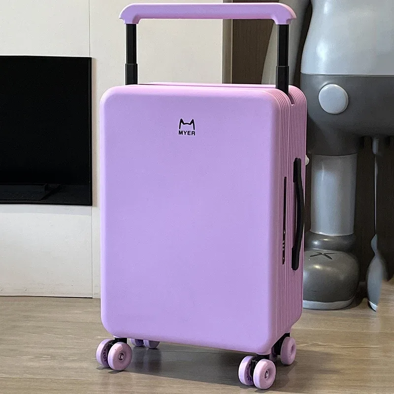 klqdzms – bagages de voyage 20 "24 pouces, boîte de cabine en abs + pc, valise à roulettes de grande capacité pour femmes, valise de cabine à roulettes universelles