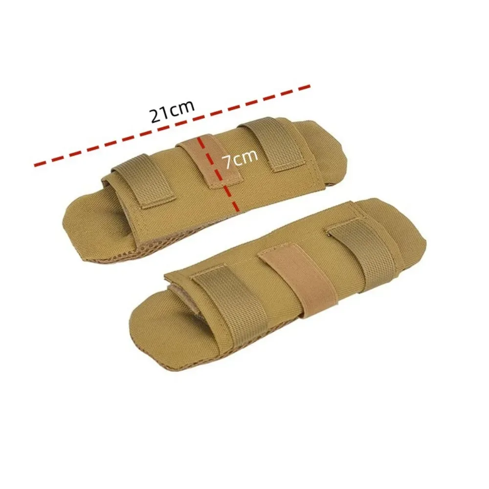 support sac dos tissu nylon noir bandes velcro marron stabilisation transport ergonomie plein air