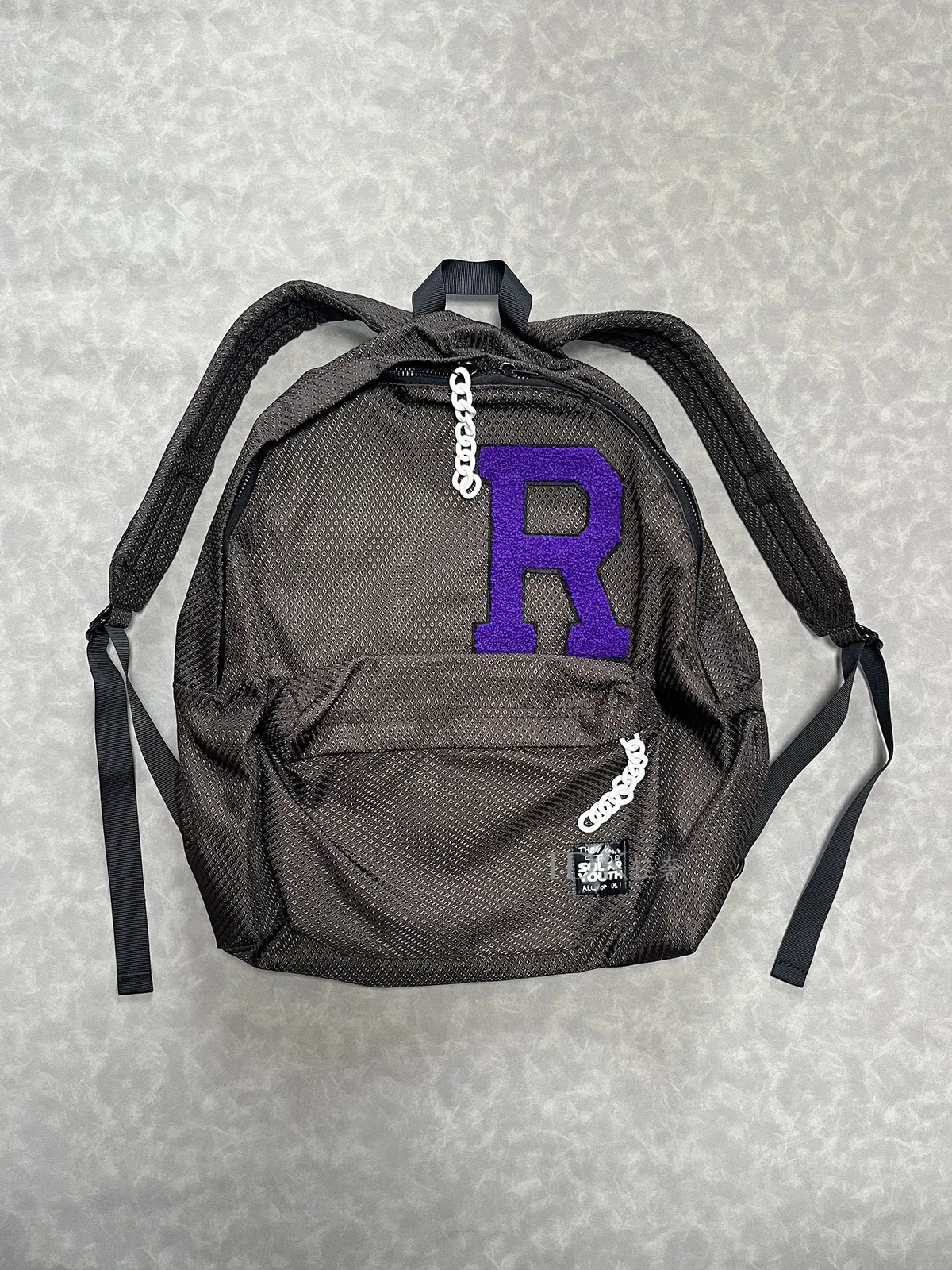 sac à dos floqué tendance raf high-street – sac pour ordinateur portable et école, unisexe pour les voyages, les vêtements décontractés et les déplacements domicile-travail
