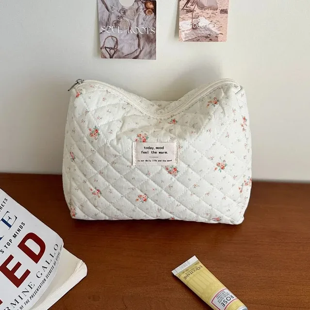 sacs à cosmétiques de grande capacité pour femmes, étuis décontractés pour dames, petit sac de rangement avec fermeture éclair, pochette de voyage pour femme, petits sacs à main