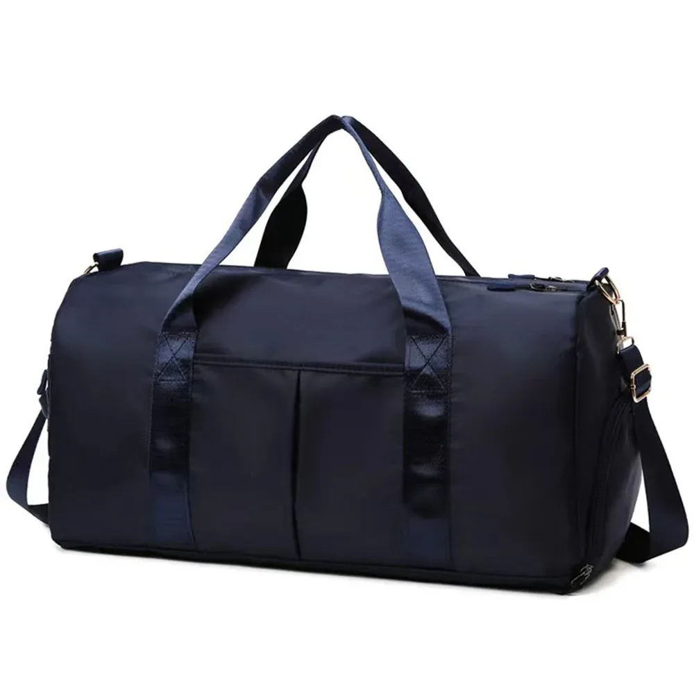 sac de voyage brodé, nouvelle tendance, nom personnalisé, grande capacité, séparation sèche et humide, sac à bagages, sac cadeau