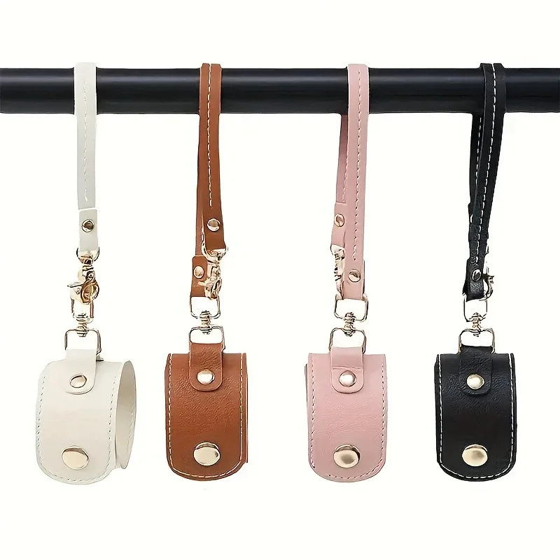 clip multifonctionnel cuir rose doré sangle accessoire voyage rangement casquette serviette sac main école sport cadeau utilitaire
