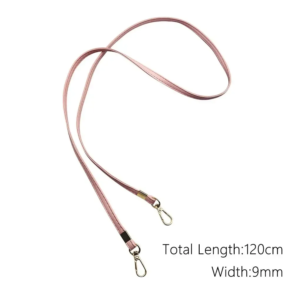 bandoulière colorée réglable en cuir pu, chaîne de remplacement, accessoire de sac à main tendance pour sac à bandoulière