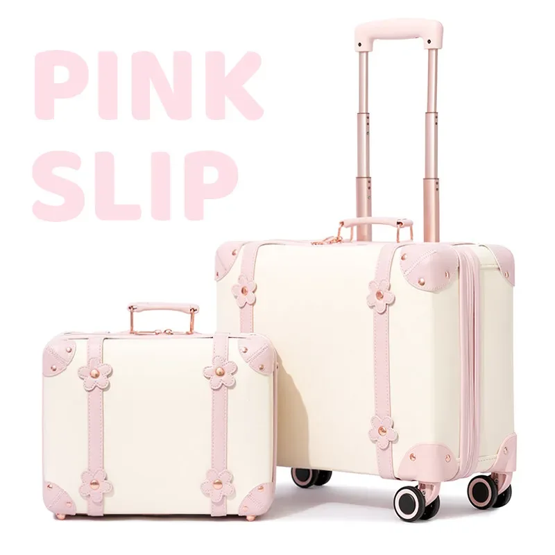 valise de voyage élégante de 16 pouces, bagage à roulettes de 18 pouces, valise vintage en cuir, valise de luxe à roulettes.