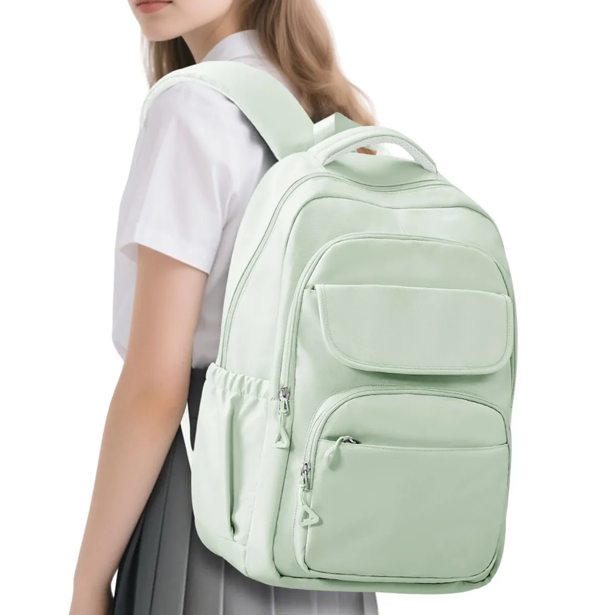 sacs à dos pour ordinateur portable 15,6 pouces, cartable d'école primaire pour filles et garçons du premier cycle du secondaire, grands sacs à livres pour adolescents