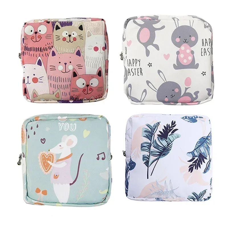 Trousse Toilette Cosmétique Coton Point Vert Jaune Rouge Marron Violet Noir Bleu Kaki Beige Gris Voyage Maquillage