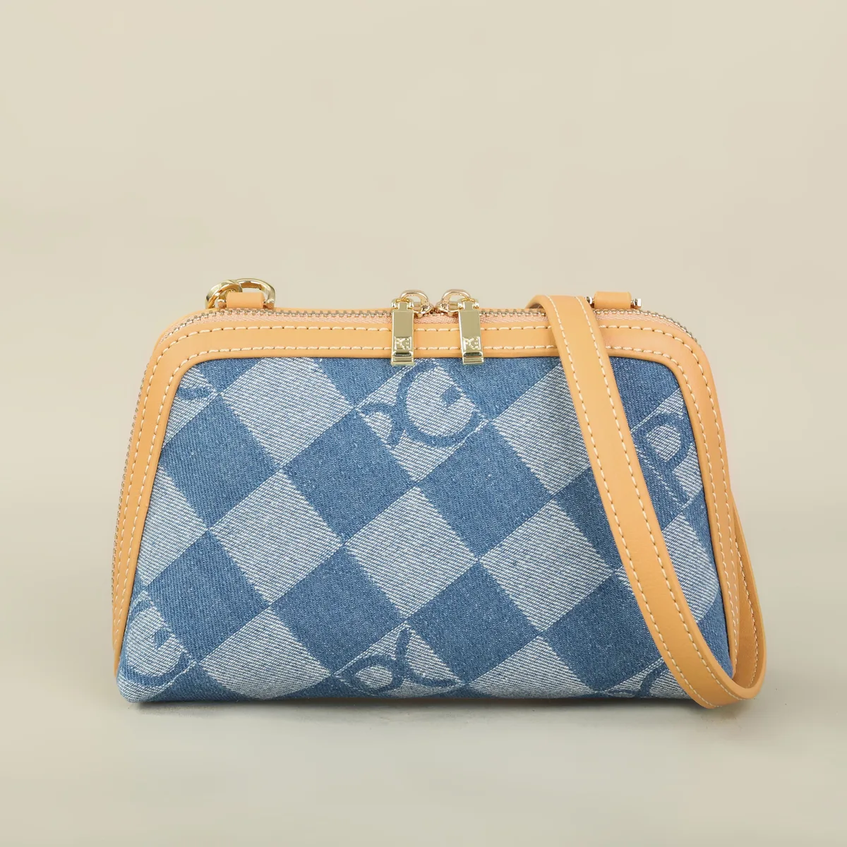pg – sac à bandoulière en toile imprimé avec lettres pour femmes, petit sac à main de luxe à la mode pour usage quotidien