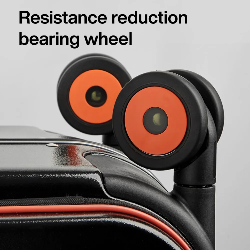 réi-valise à roulettes rigide avec cadre en aluminium, roues rotatives pc, chariot à roulettes, nouveau design innovant