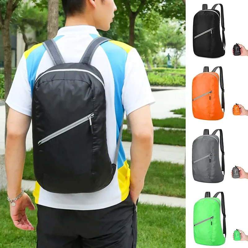 sac à dos pliable et étanche pour homme et femme, observateur, voyage, dehors, jour, cyclisme, randonnée, ultraléger