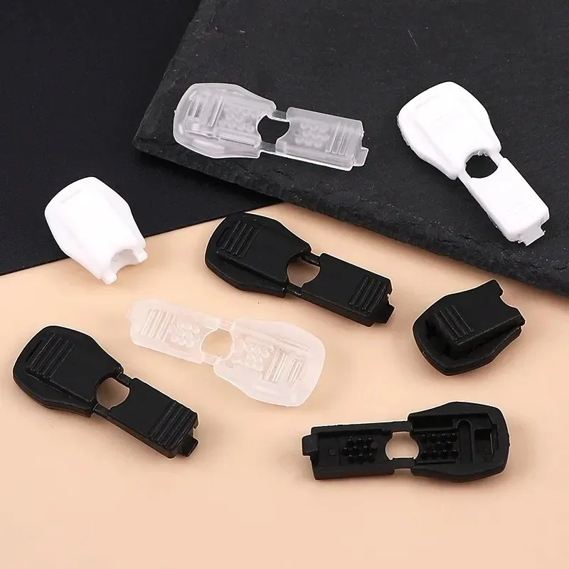 clip câble plastique transparent noir blanc rose marron attachement sac dos accessoire sport voyage