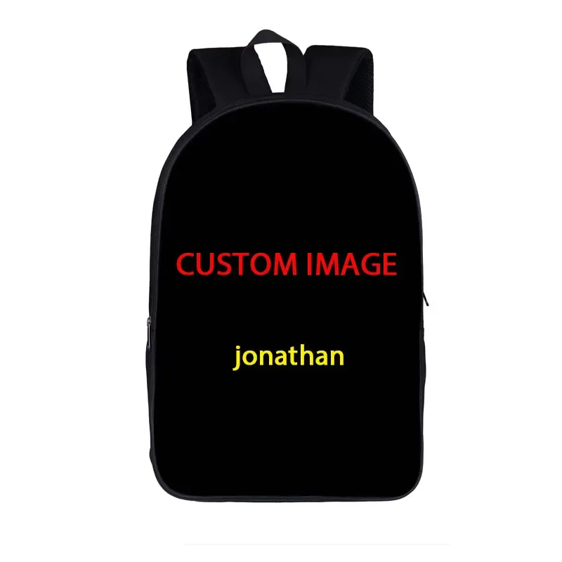 sac à dos personnalisé avec image, sacs d'école pour adolescents, femmes et hommes, sac à bandoulière pour voyage, sac à dos de jour