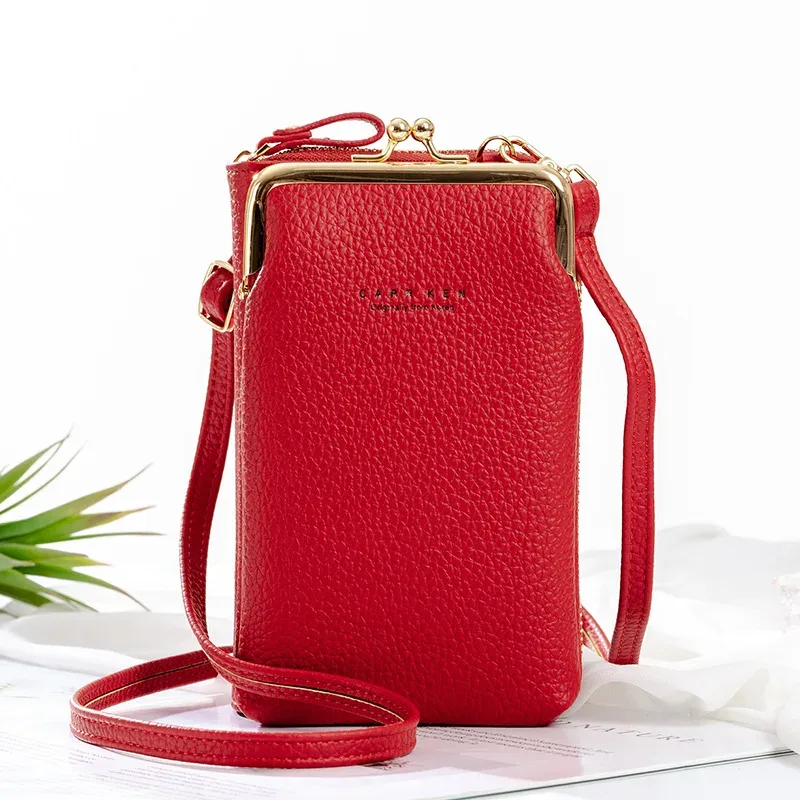 sac à bandoulière en cuir brodé sur mesure, petit sac messager, pochette pour téléphone, sac à main pour dames, mode, initié, 256