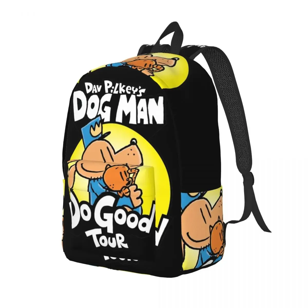 sac à dos de film comique pour hommes et femmes, sac à dos de lycée décontracté, sac à dos d'affaires, sacs en toile d'université, léger, chien, homme