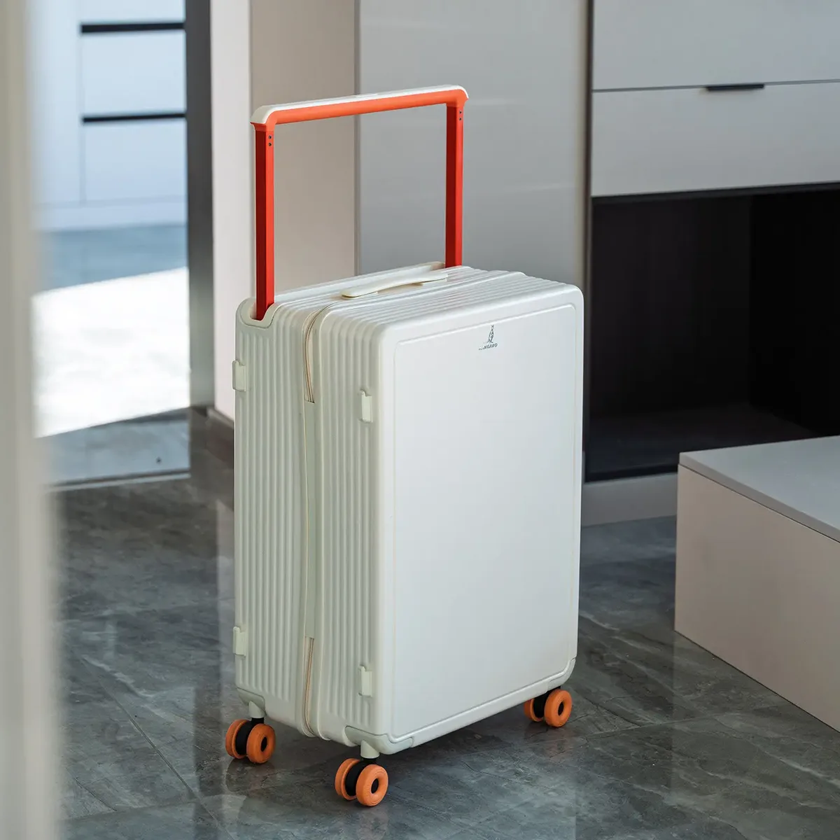 klqdzms valise à fermeture éclair pour femme, valise à roulettes avec cadre en aluminium pour homme, bagages de voyage de grande capacité de 20, 24, 26 et 28 pouces