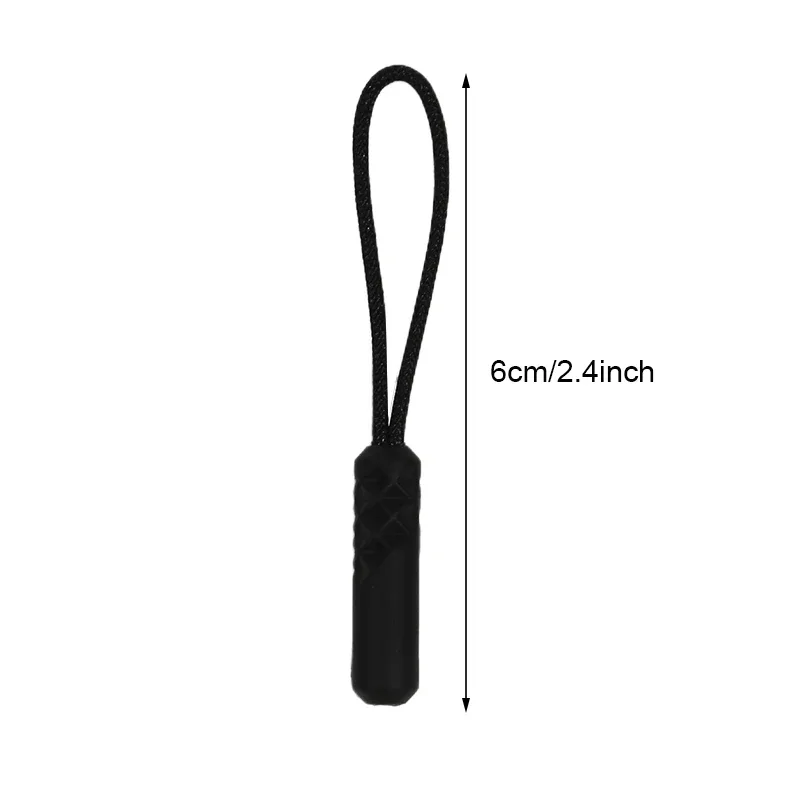 extracteur de traction de fermeture éclair, clip de remplacement d'étiquette de corde, fixateur de boucle cassée, languette de cordon de fermeture éclair, sac de voyage, valise, tente, sac à dos-10/20 pièces