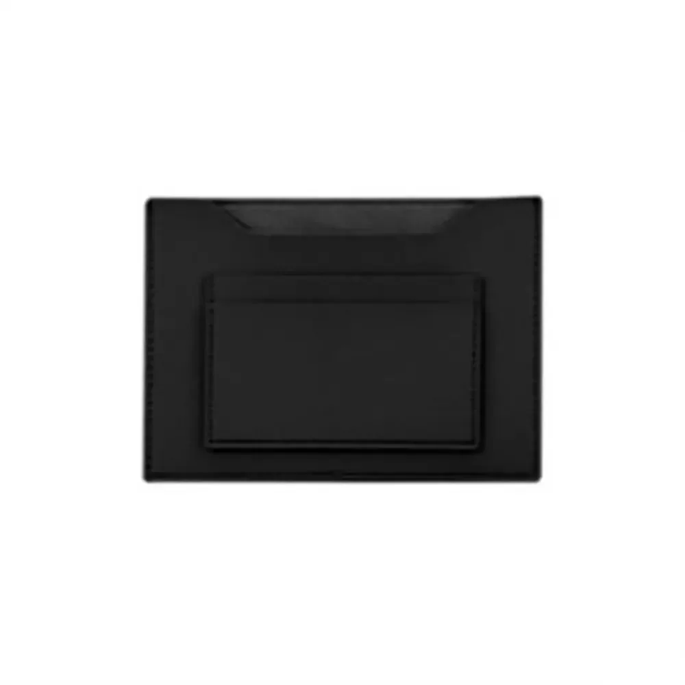 porte-passeport rfid étanche, portefeuille de voyage de grande capacité avec multi-fentes pour cartes d'identité, espèces et certificats, porte-monnaie en cuir pu