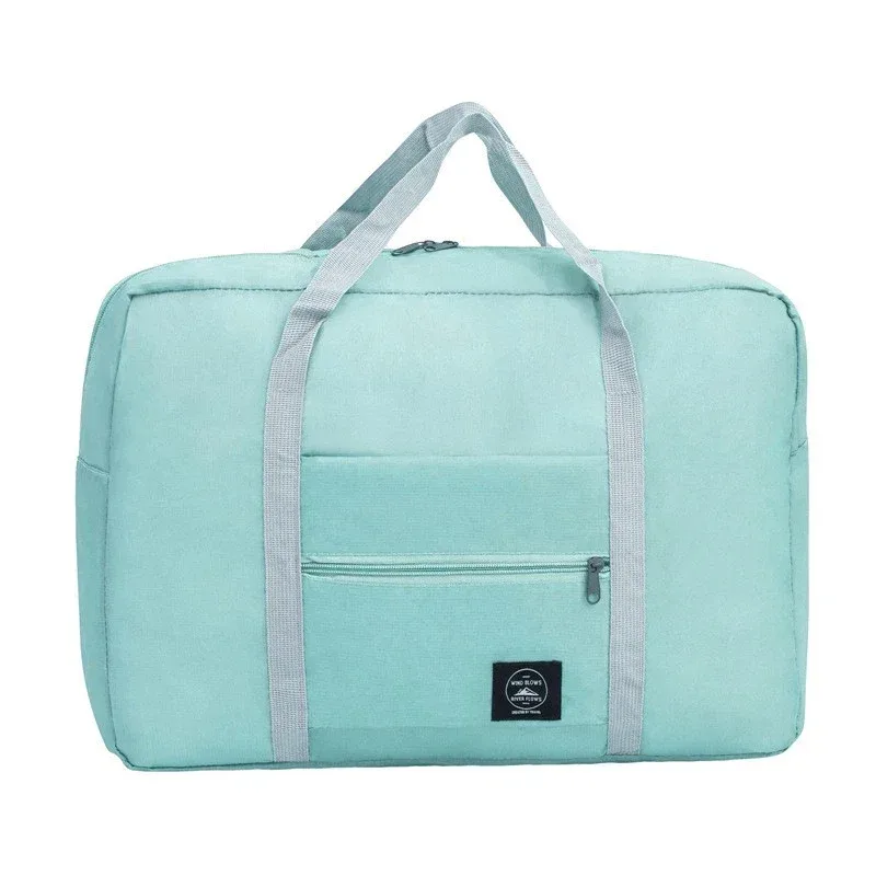 sac à main de voyage, sac à bagages, sac de rangement de voyage, sac d'avion à bandoulière simple de grande capacité, sac pliant étanche pour femmes