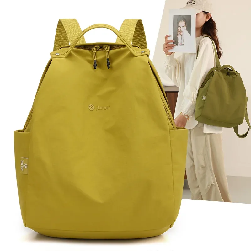 sac à dos léger à la mode pour femmes, nouveau sac à dos portable de voyage simple, grande capacité, cartable d'école en plein air pour filles