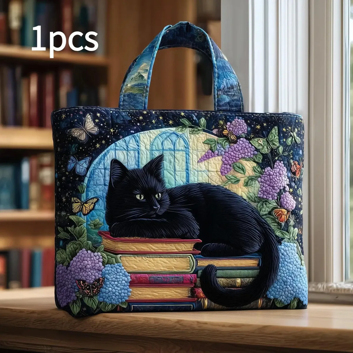 sac fourre-tout matelassé vintage pour femme, sac à main imprimé 3d motif dessin animé, sac à bandoulière, sac de plage grande capacité, sacs de voyage, cadeaux originaux